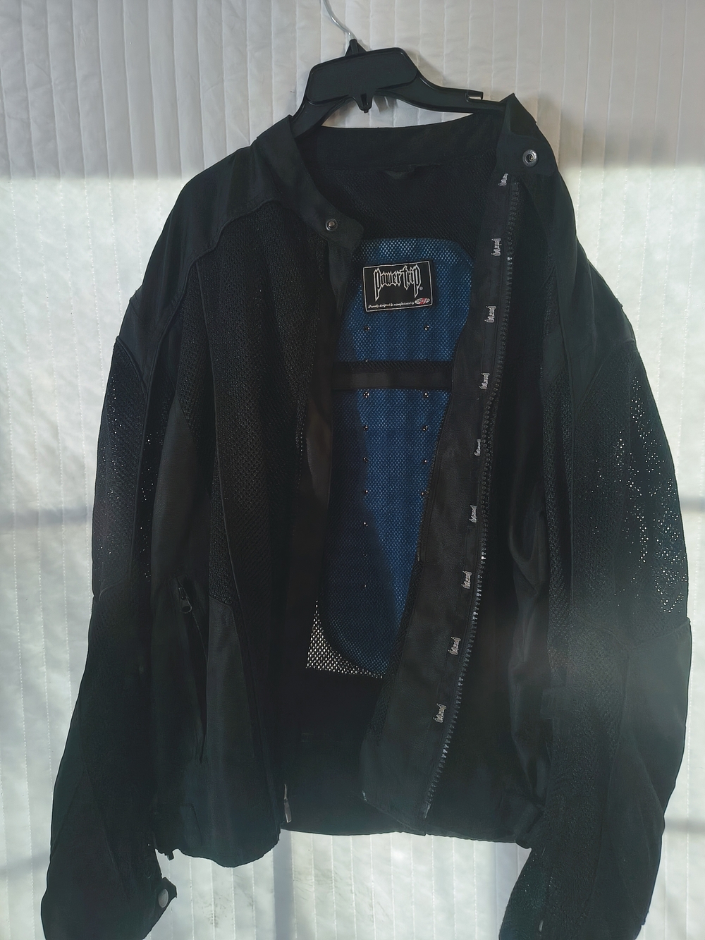 Power Trip Black Men’s Mesh Panel Jacket -